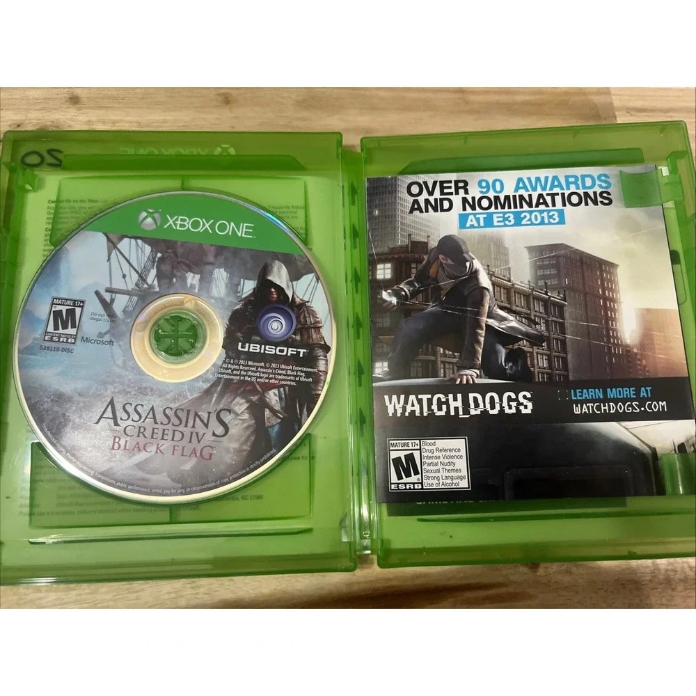 Assassin's Creed IV Black Flag - Microsoft Xbox 360  Tested Free Shipping